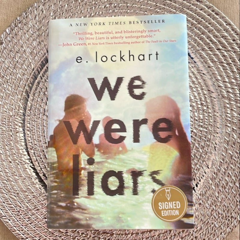 We Were Liars SIGNED