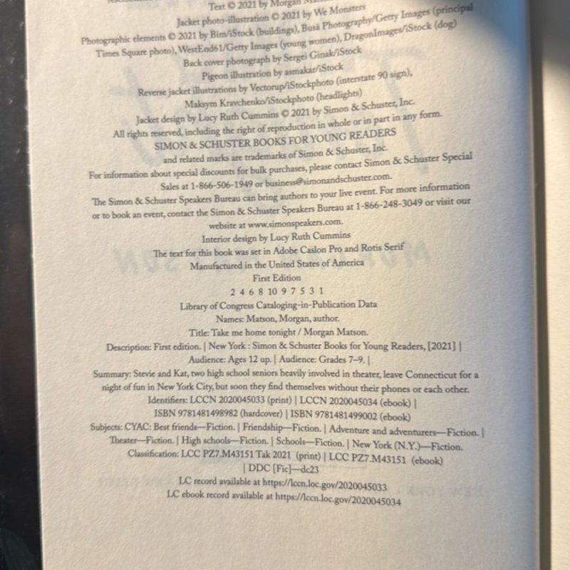 Take Me Home Tonight