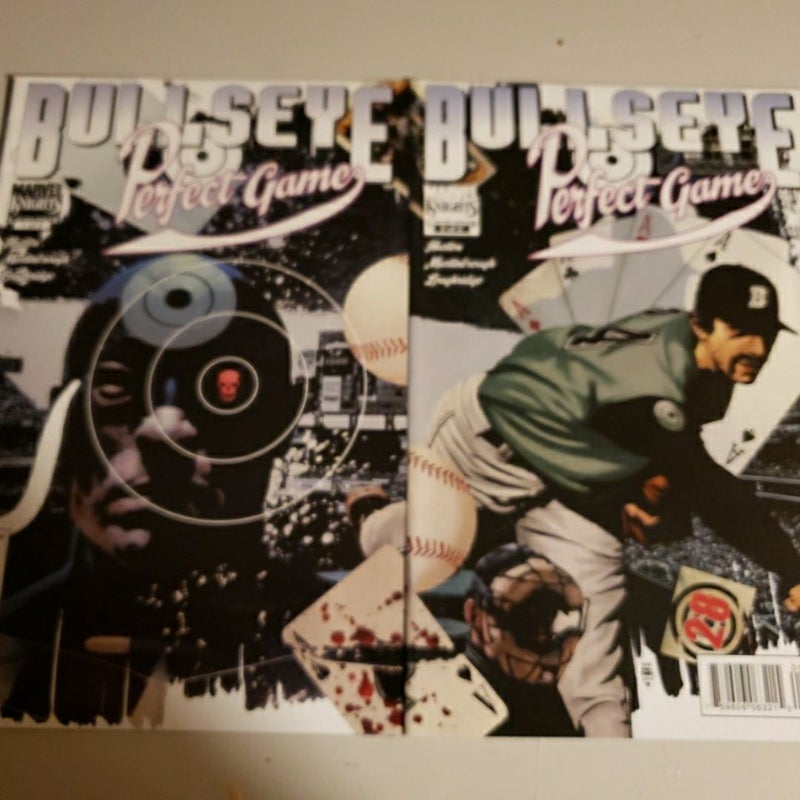 Bullseye: Perfect Game #1 & #2 Complete series Marvel Knights