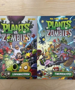 Plants vs. Zombies: Lawnmageddon (Volume #1) and Timepocalypse (Volume #2)