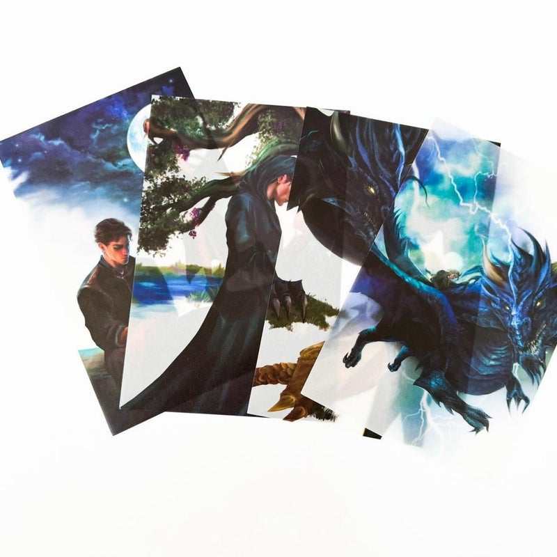 Fourth Wing (Holiday Edition) and Iron Flame (First Edition/First Printing) - includes PAGE OVERLAYS!