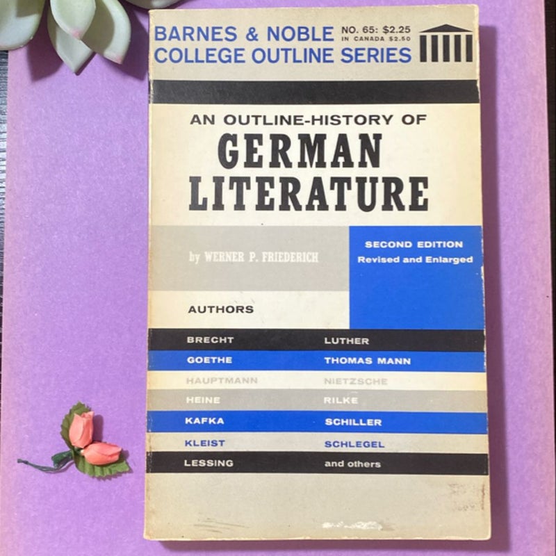 An Outline-History of German Literature