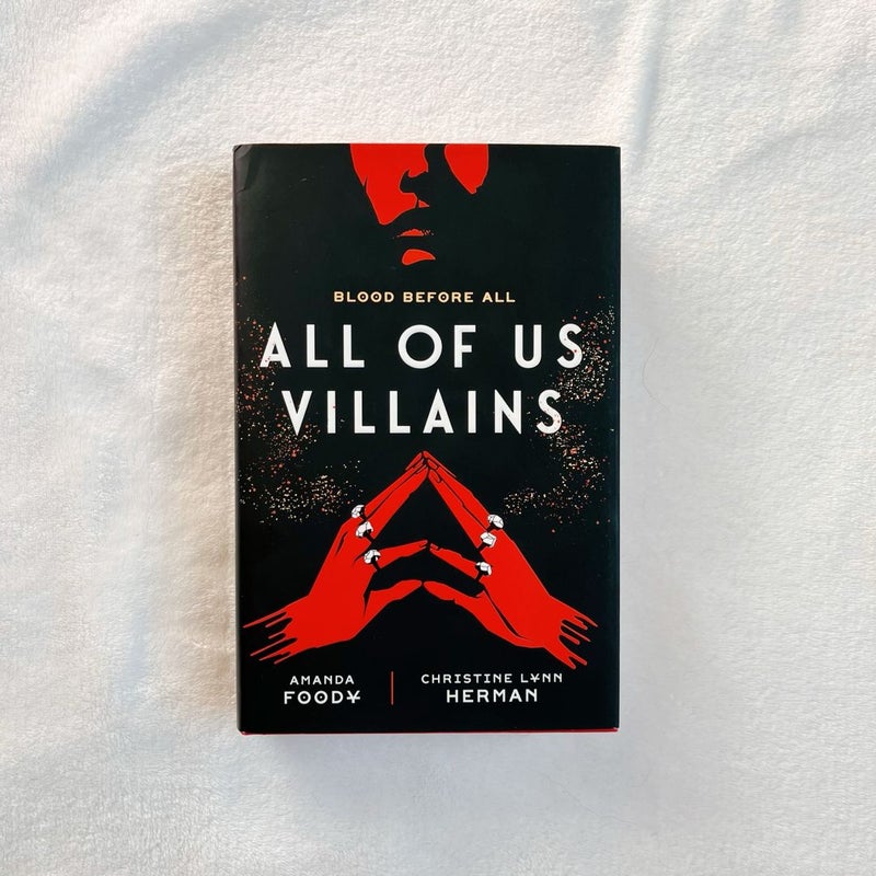All of Us Villains *FIRST EDITION* 