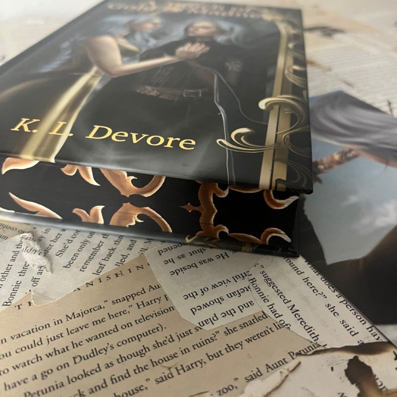 A Touch Of Gold And Madness by k. L. Devore Ink the pages