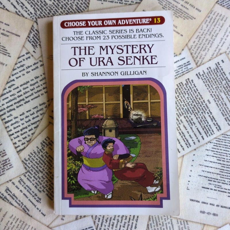 Choose Your Own Adventure #13: The Mystery of Ura Senke