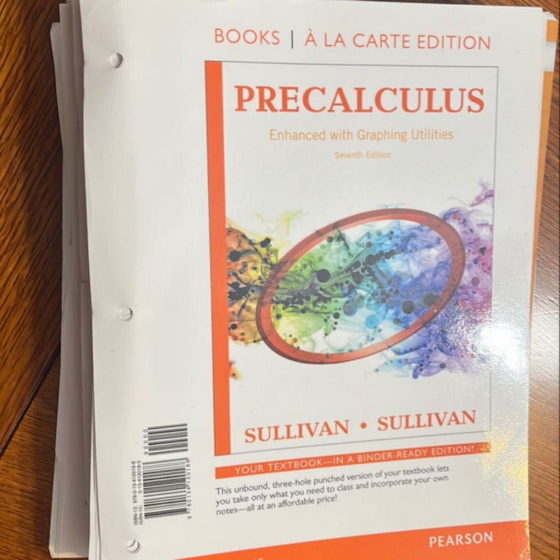 Precalculus Enhanced with Graphing Utilities, Books a la Carte Edition