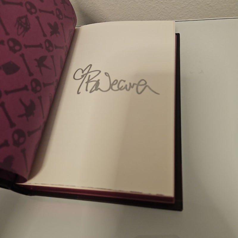 Signed Butcher and Blackbird Special Edition Hardcover