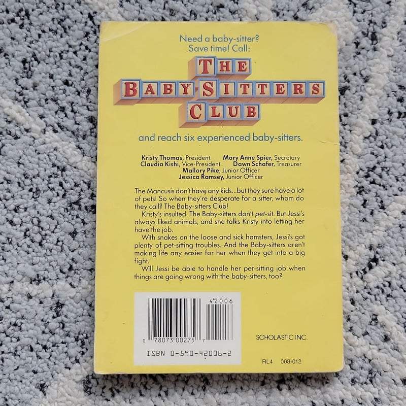 The Baby-Sitters Club #22 Jessi Ramsey, Pet-sitter