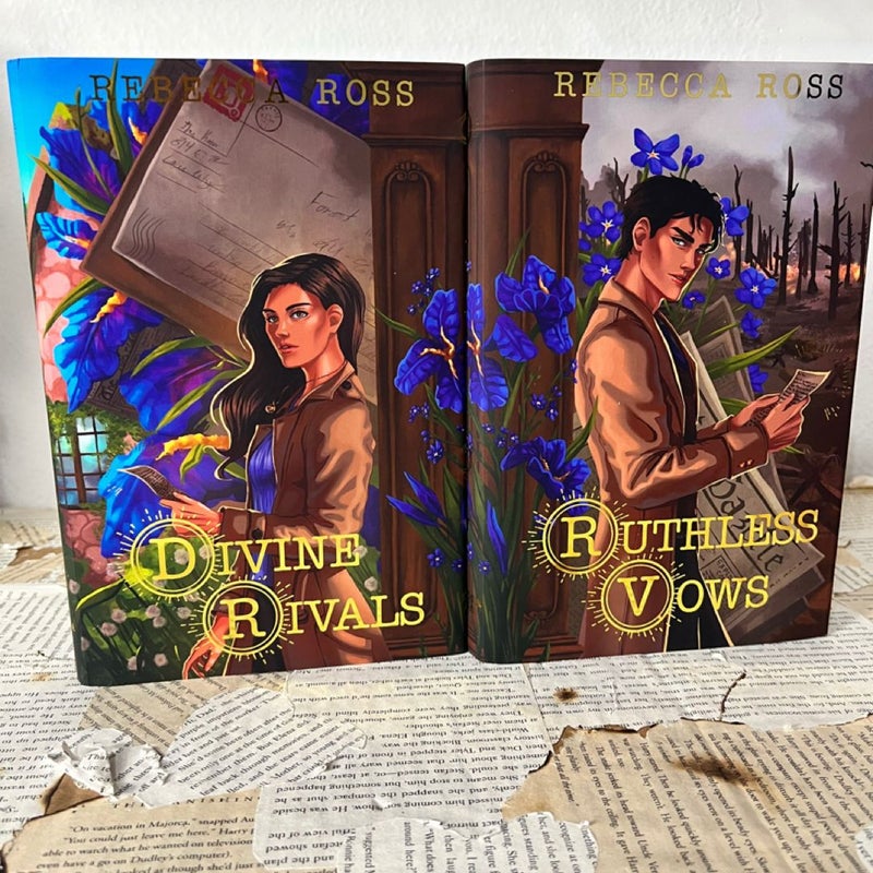 Divine Rivals and Ruthless Vows SPED from acrylipics