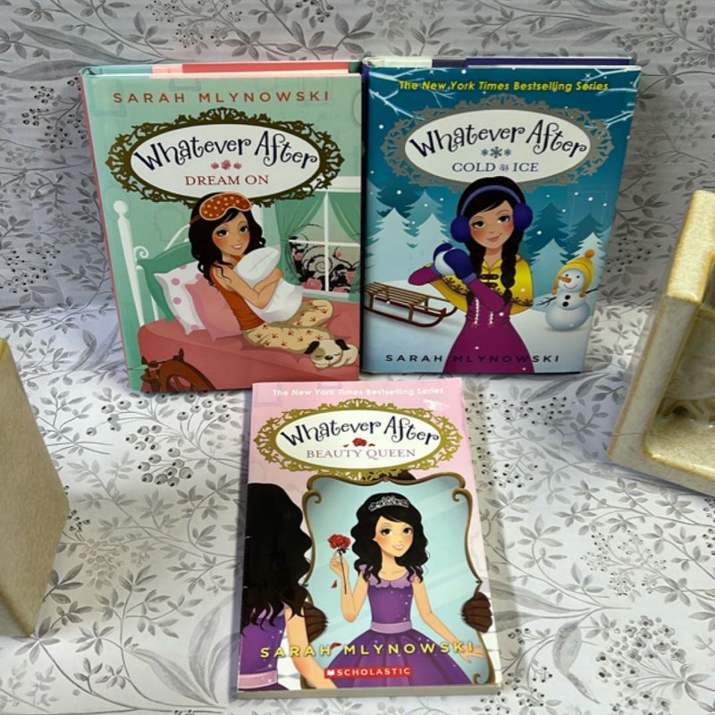 Whatever After 2 Hardcover 1 Paperback Bundle