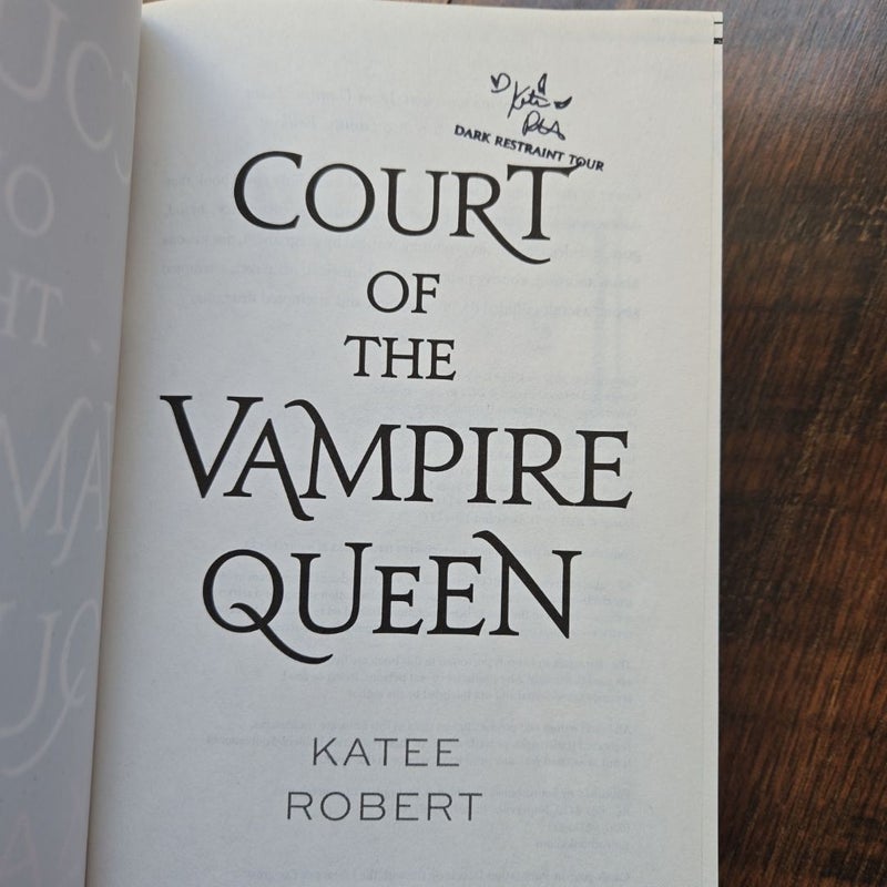 Court of the Vampire Queen (Signature Stamp)