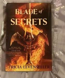 Blade of Secrets with a signed book plate and author letter