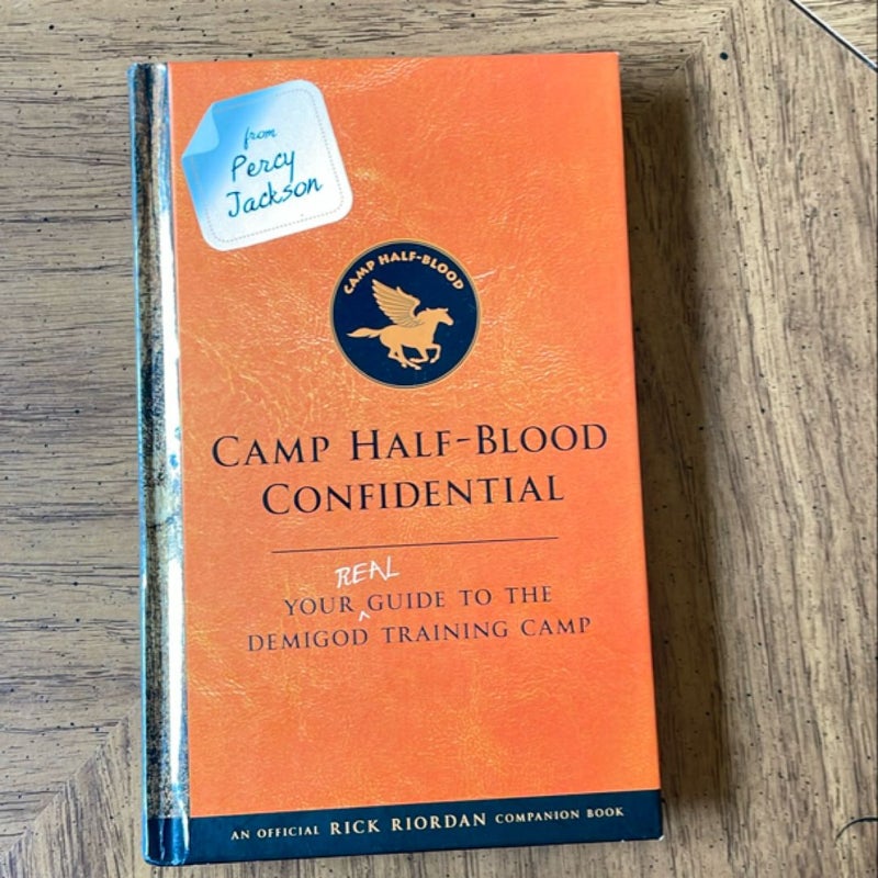 From Percy Jackson: Camp Half-Blood Confidential (an Official Rick Riordan Companion Book)