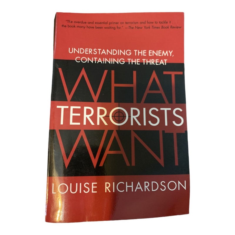 What Terrorists Want