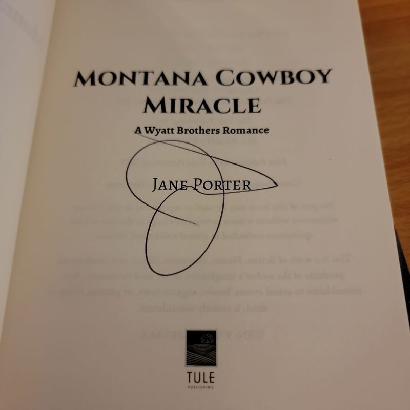 Montana Cowboy Miracle