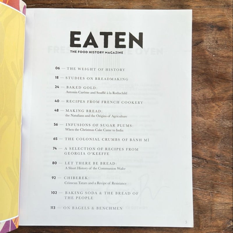 Eaten Magazine No. 21