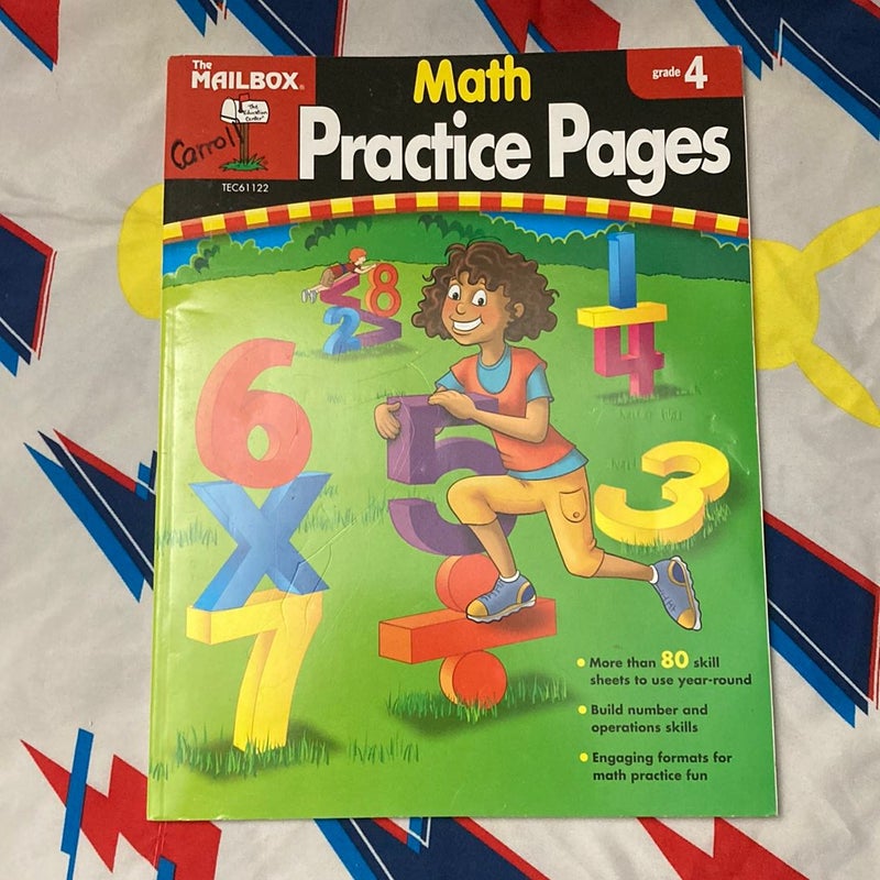 Math Practice Pages