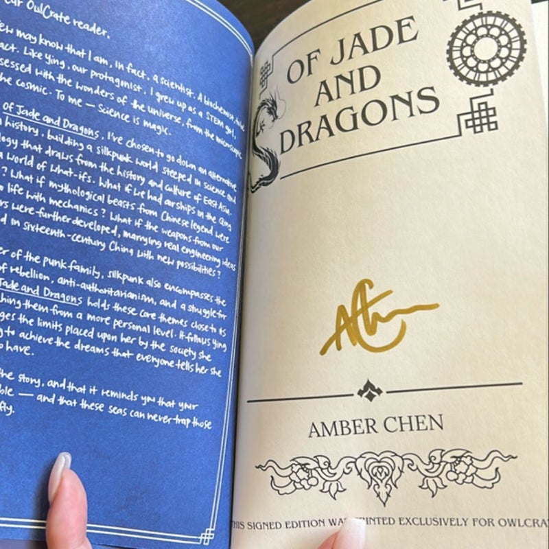 Of Jade and Dragons (signed luxe edition)