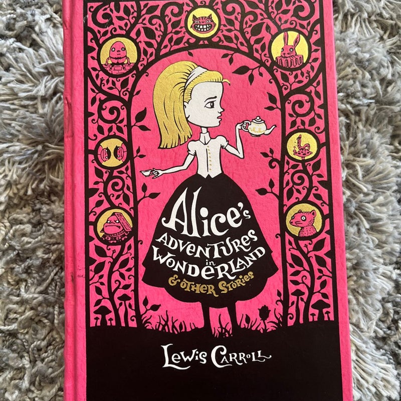 B&N Alice Adventures Wonderland Leather O/P