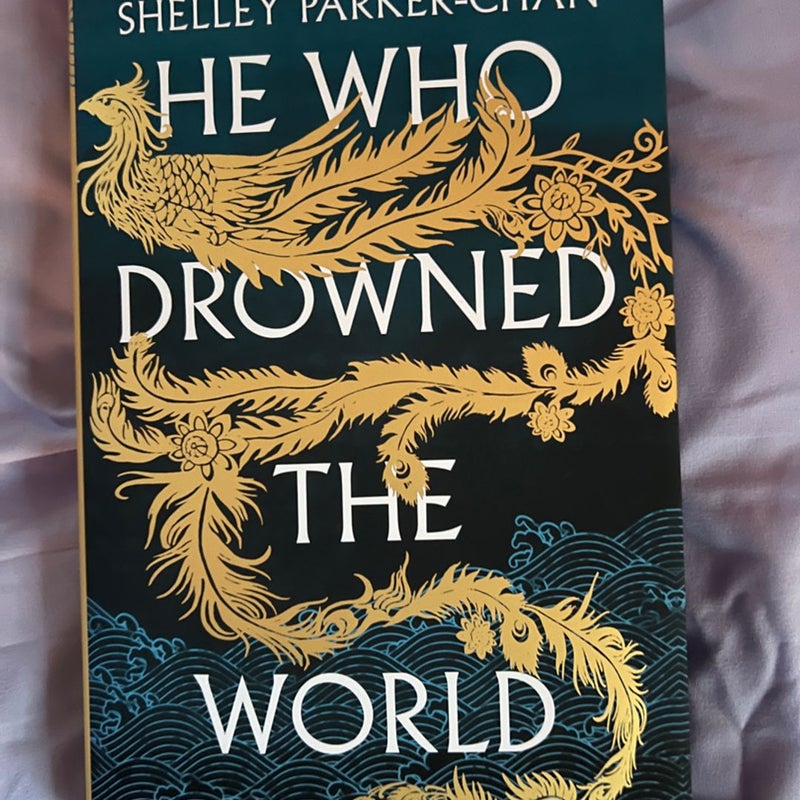 Illumicrate He Who Drowned The World by Shelley ParkerChan, Hardcover Pangobooks