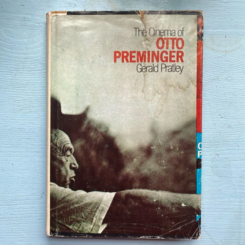 70s Vintage Book The Cinema of Otto Preminger by Gerald Pratley