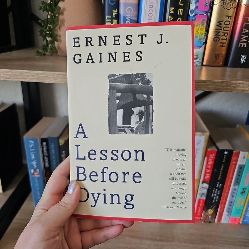 A Lesson Before Dying