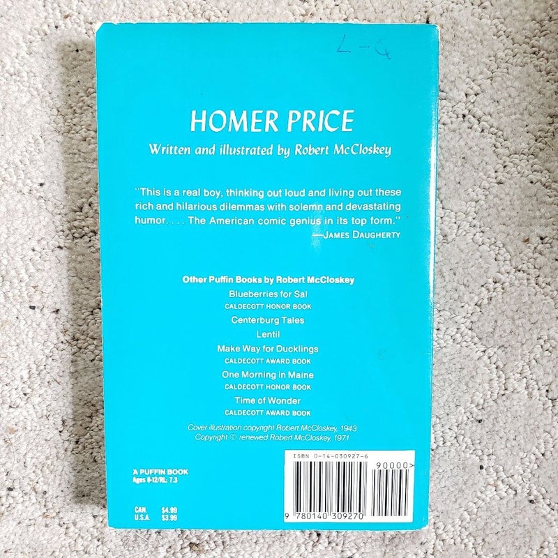 Homer Price (Viking Seafarer Edition, 1972)