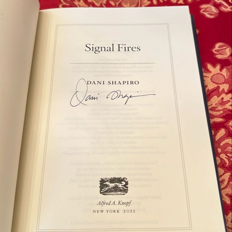 Signal Fires - Signed