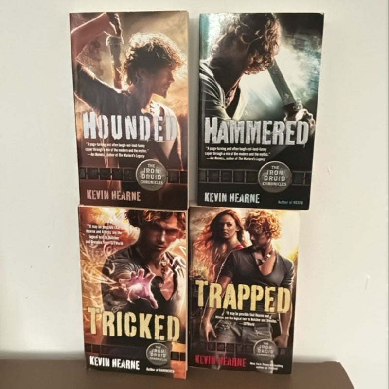 Iron Druid Chronicles, books 1-10