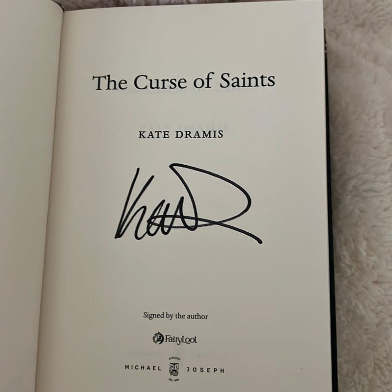 The Curse of Saints (Signed Fairyloot Edition)i