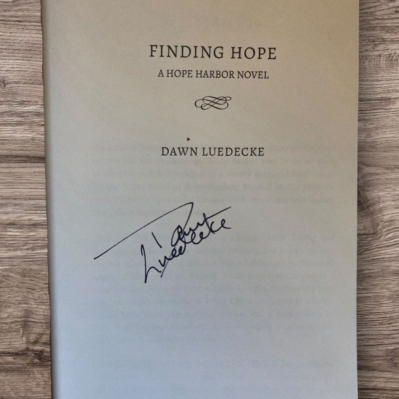 Finding Hope *signed*