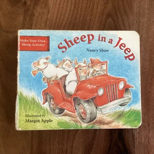 Sheep in a Jeep Lap-Sized Board Book