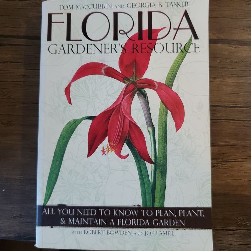 Florida Gardener's Resource