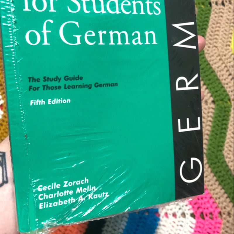 English Grammar for Students of German, 5th Edition