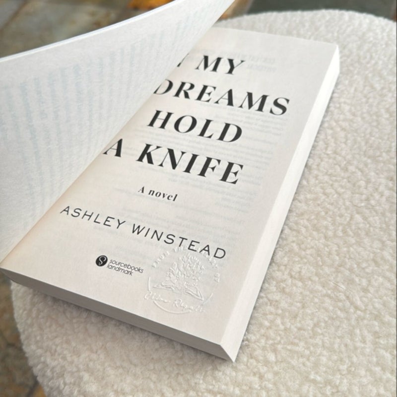 In My Dreams I Hold a Knife *NEW paperback*