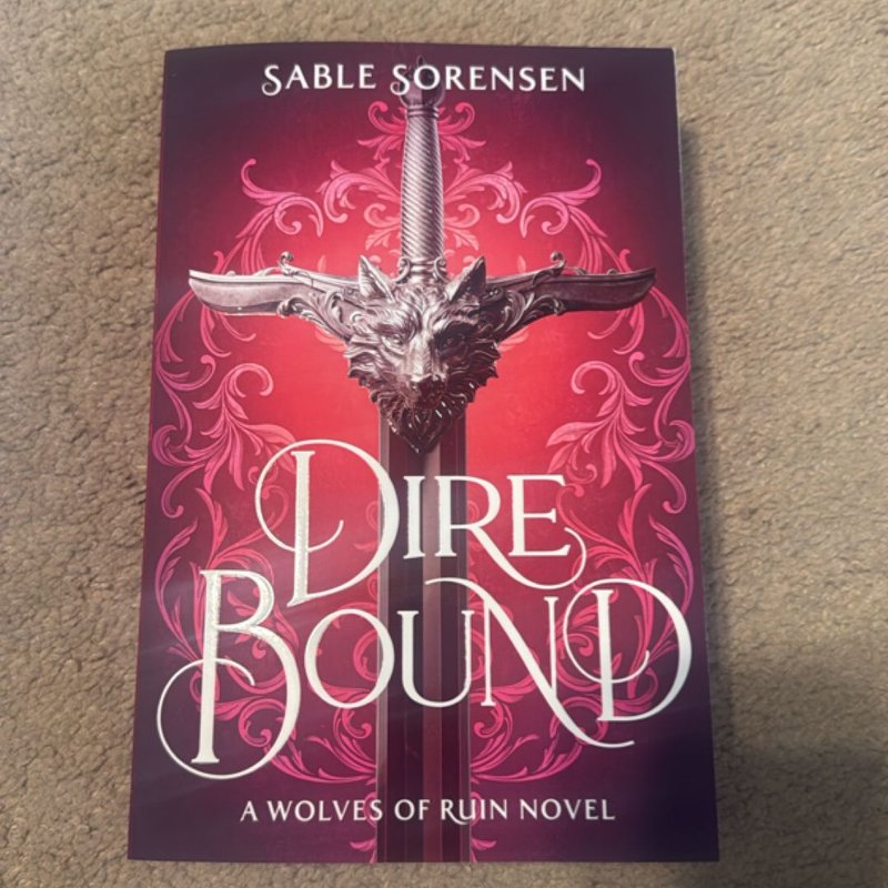 Dire Bound - signed- reserved for Marissa