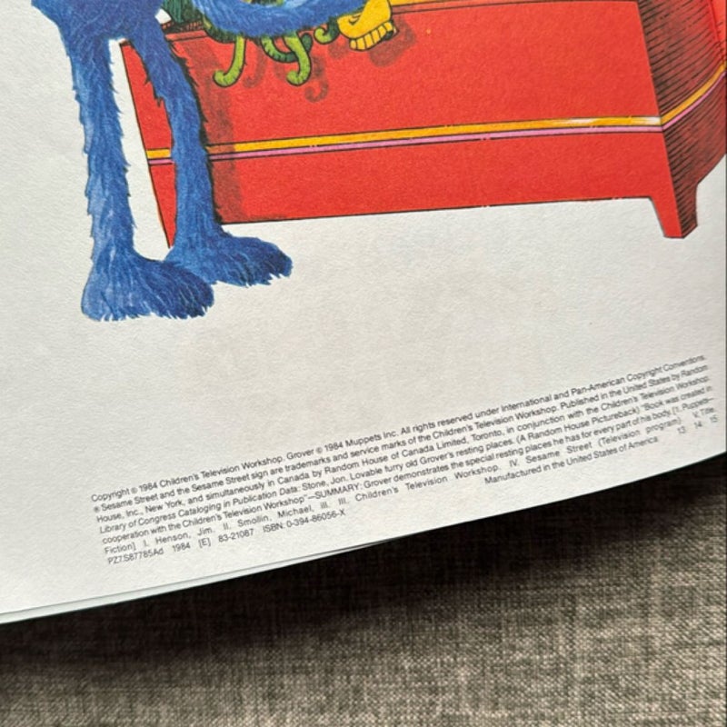 Lovable Furry Old Grover’s Resting Places