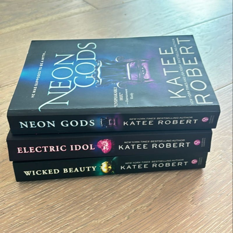 Neon Gods trilogy - set of 3