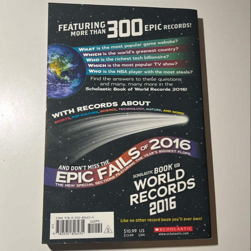 Scholastic Book of World Records 2016