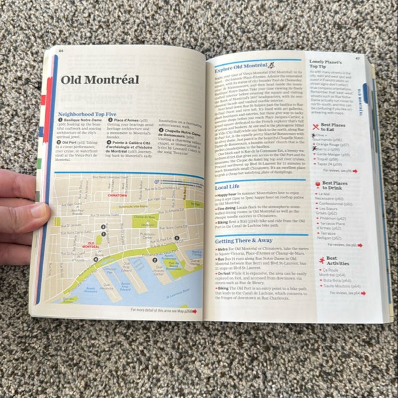 Lonely Planet Montreal and Quebec City