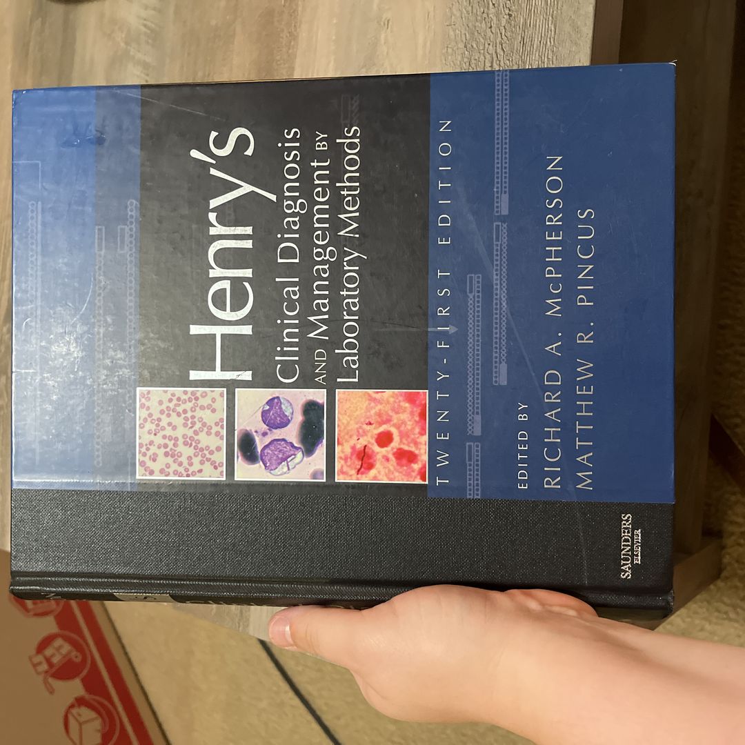 Henry's Clinical Diagnosis and Management by Laboratory Methods by