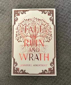 Fall of Ruin and Wrath bookish box special edition signed