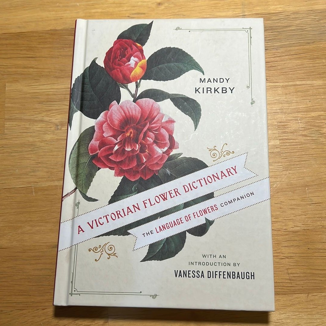 A Victorian Flower Dictionary by Mandy Kirkby, Hardcover Pangobooks
