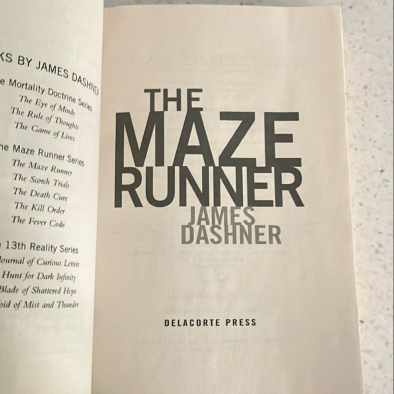 The Maze Runner (Maze Runner, Book One)