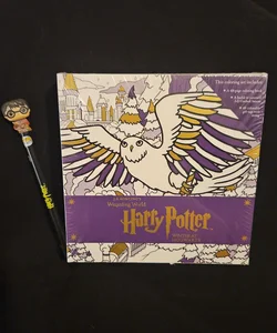 Harry Potter Winter at Hogwarts Coloring Set