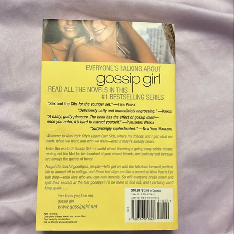 Gossip Girl: Don't You Forget about Me(First edition)