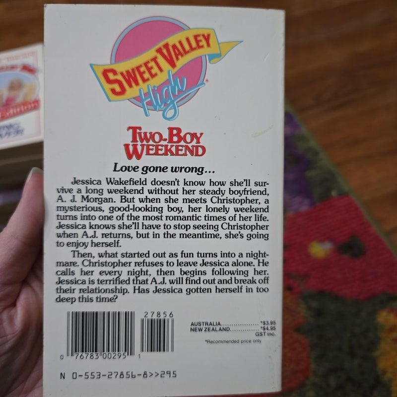 Sweet Valley High #54: Two-Boy Weekend