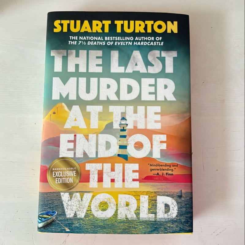 The Last Murder At The End Of The World Barnes & Noble Exclusive Edition