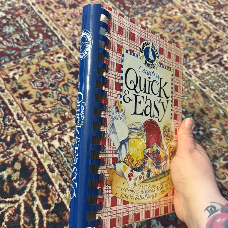 Country Quick and Easy Cookbook