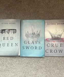 Red Queen, Glass Sword, Cruel Crown
